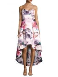 Parker Black - Roxanne Floral Off-The-Shoulder Dress at Saks Fifth Avenue